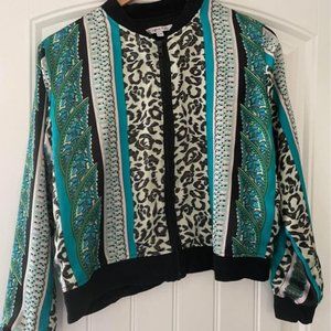 Gypsy Soul Designs Bomber Leopard Xs